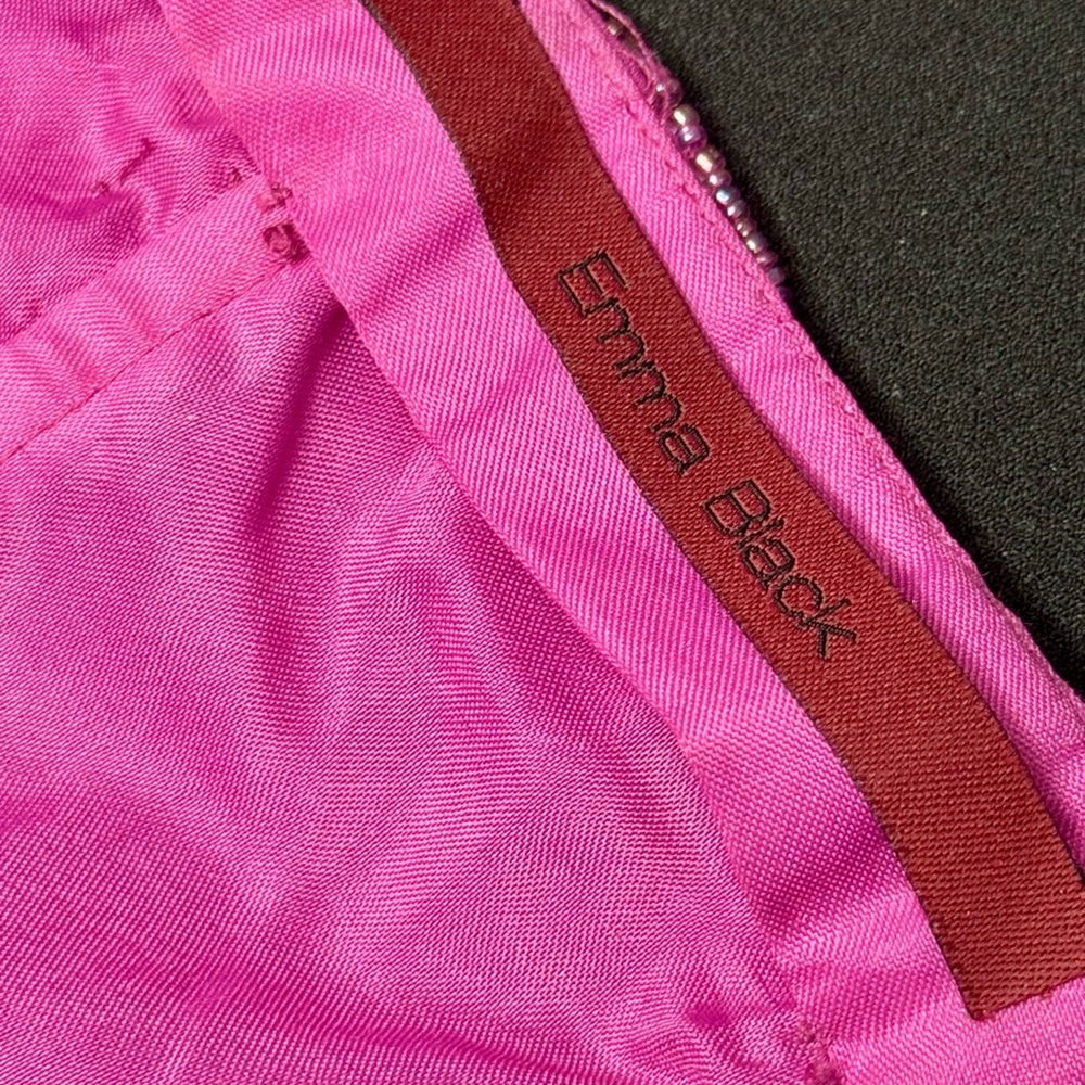 Pink Beaded Bustier Top by Emma Black - Picture 11 of 12
